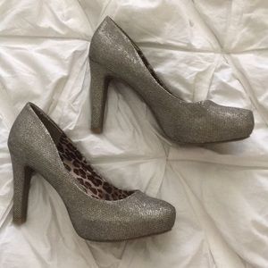 Silver heels